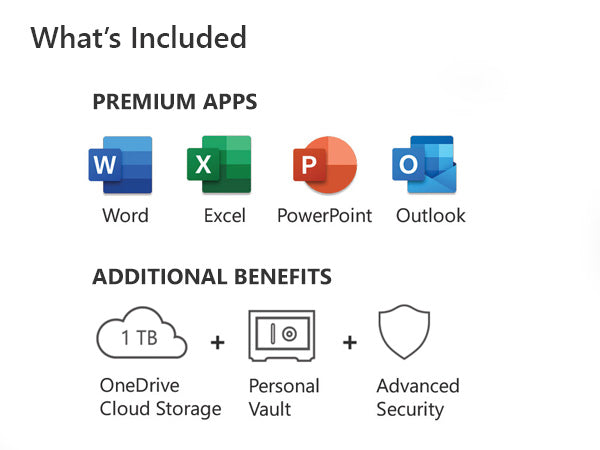 Microsoft 365 Personal 1 Year Subscription