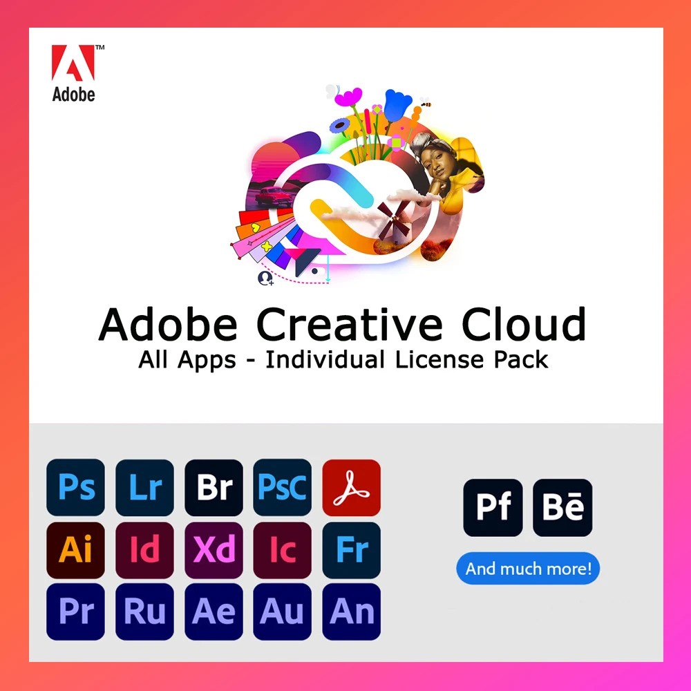 Adobe Creative Cloud 12 Month Prepaid Subscription