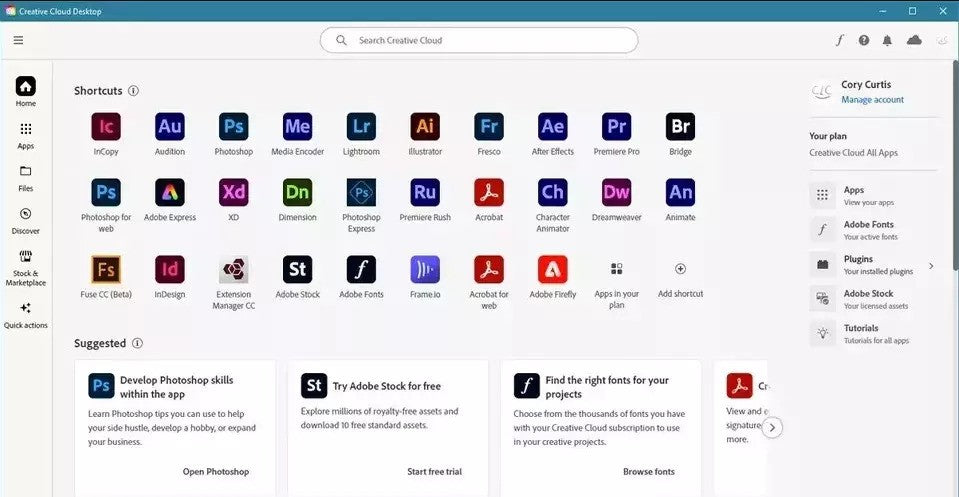 Adobe Creative Cloud 6 Month Prepaid Subscription